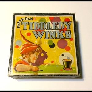 Vintage 30's Peter Pan Tiddley Winks Game